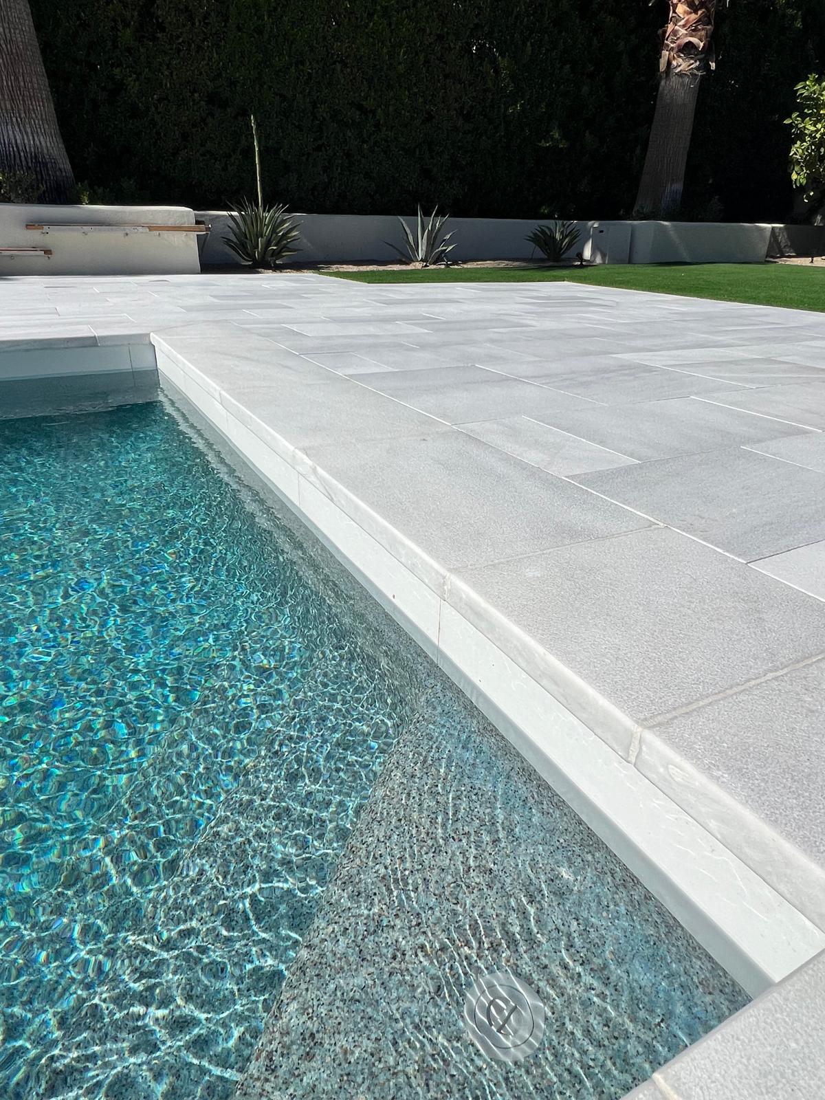 Alpine Marble Pool Coping
